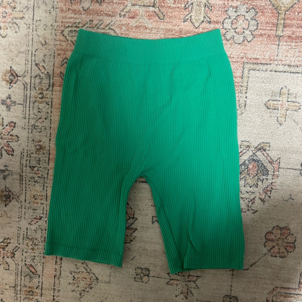 Zara biker shorts